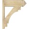 Ekena Millwork Merced Rough Sawn Arts and Crafts Outlooker, Douglas Fir, 8"W x 24"D x 28"H OUT08X24X28MRC03RDF - alternate 2
